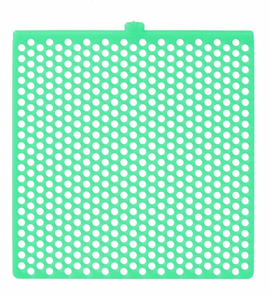 Восковые ретенционные решетки круглые 688-3009 (20 пл., диаметр отв. 2,0мм, 70х70мм, толщ. 0,8мм)