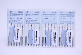 Дрильборы Largo №1-6/32 мм (Peeso Reamers), (6 шт), Dentsply