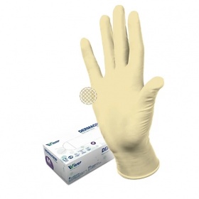 Перчатки Dermagrip Classic L латексные нестерильные неопудренные