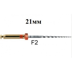 Про-Тэйпер, F2 красный., машин.  21 мм, ( уп. 6 шт.) /Dentsply/