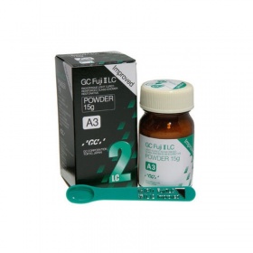 GC Fuji II LC цвет A3 - фторвыделяющий стеклоиономерный цемент двойного отвердения