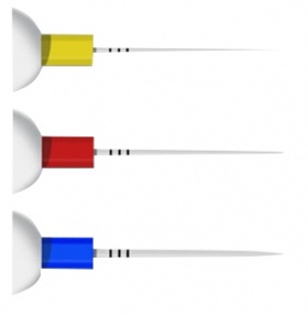 Насадка  д/EndoActivator M (красная) №25 конус 04, 25 шт, Maillefer