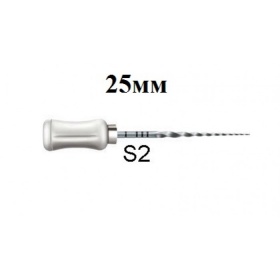 Про-Тэйпер, S2 белые., ручные 25 мм, ( уп. 6 шт.) /Dentsply/