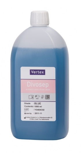 Vertex Divosep, цвет синий, изоляция гипса от пластмассы