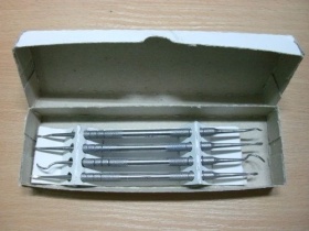 Комплект инструментов для снятия зубных отложений (Томск)