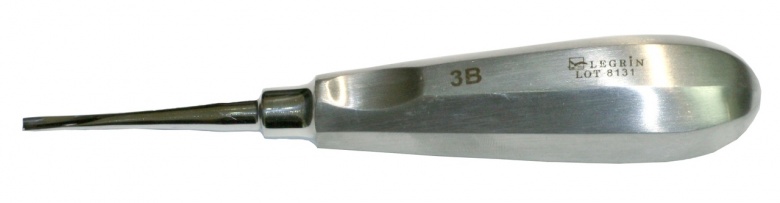 Элеватор LEGRIN М382/3В для удаления корней зубов, прямой   